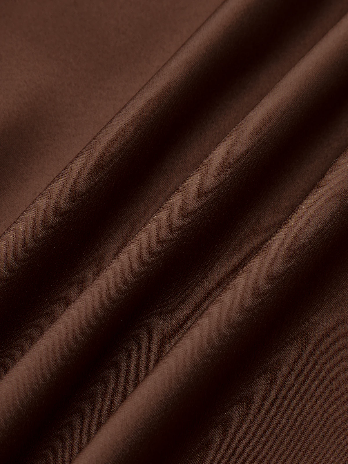 Satin Collared Long Sleeve Bodysuit - Wholesalesil