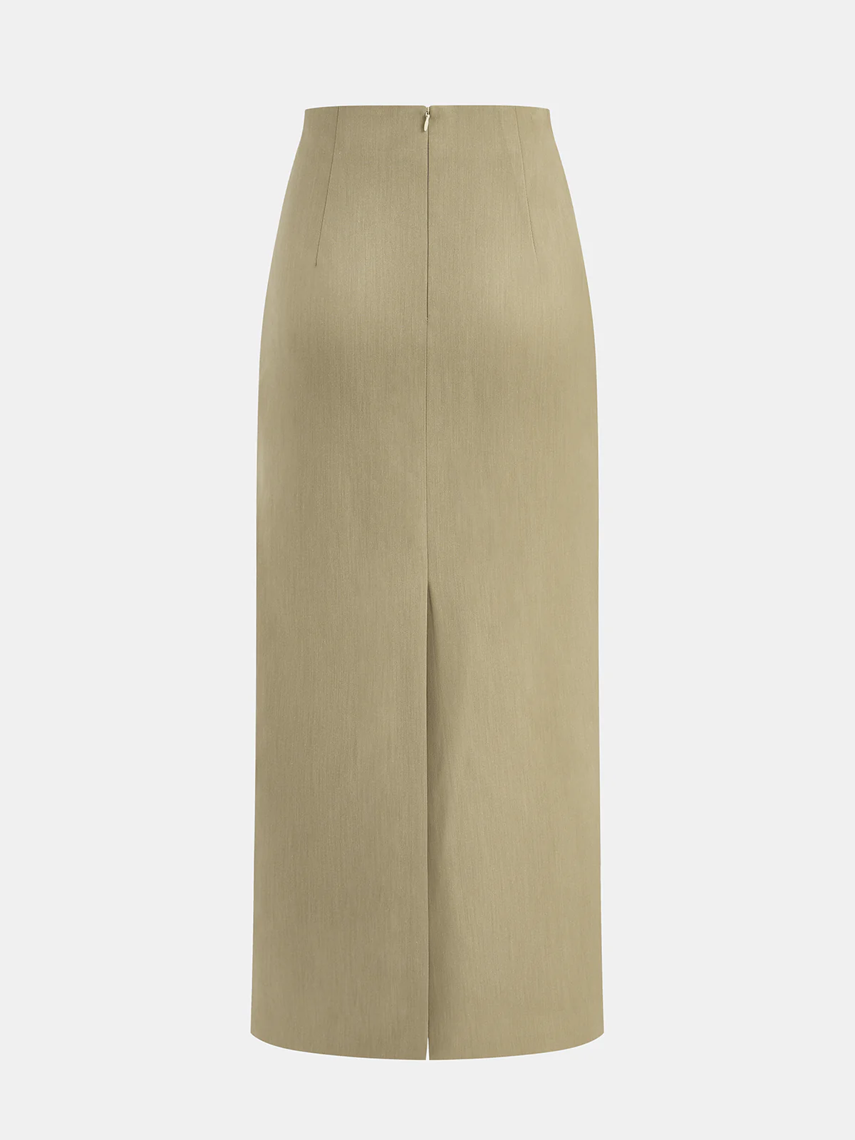 Belted Asymmetrical Drape Skirt - Wholesalesil