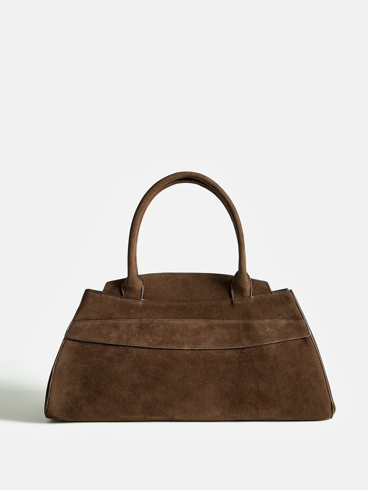 Suede Top-Handle Tote Bag - Wholesalesil