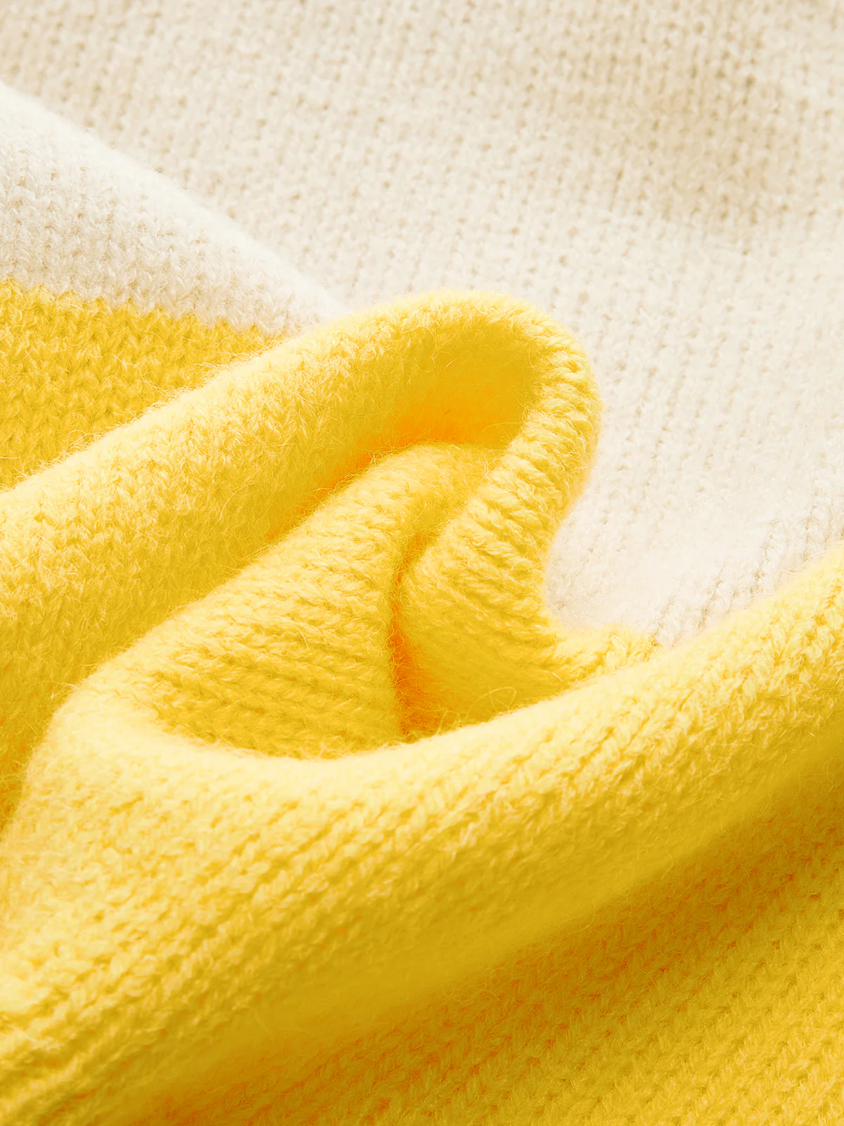 Knitted Colorblock Sweater Vest - Wholesalesil