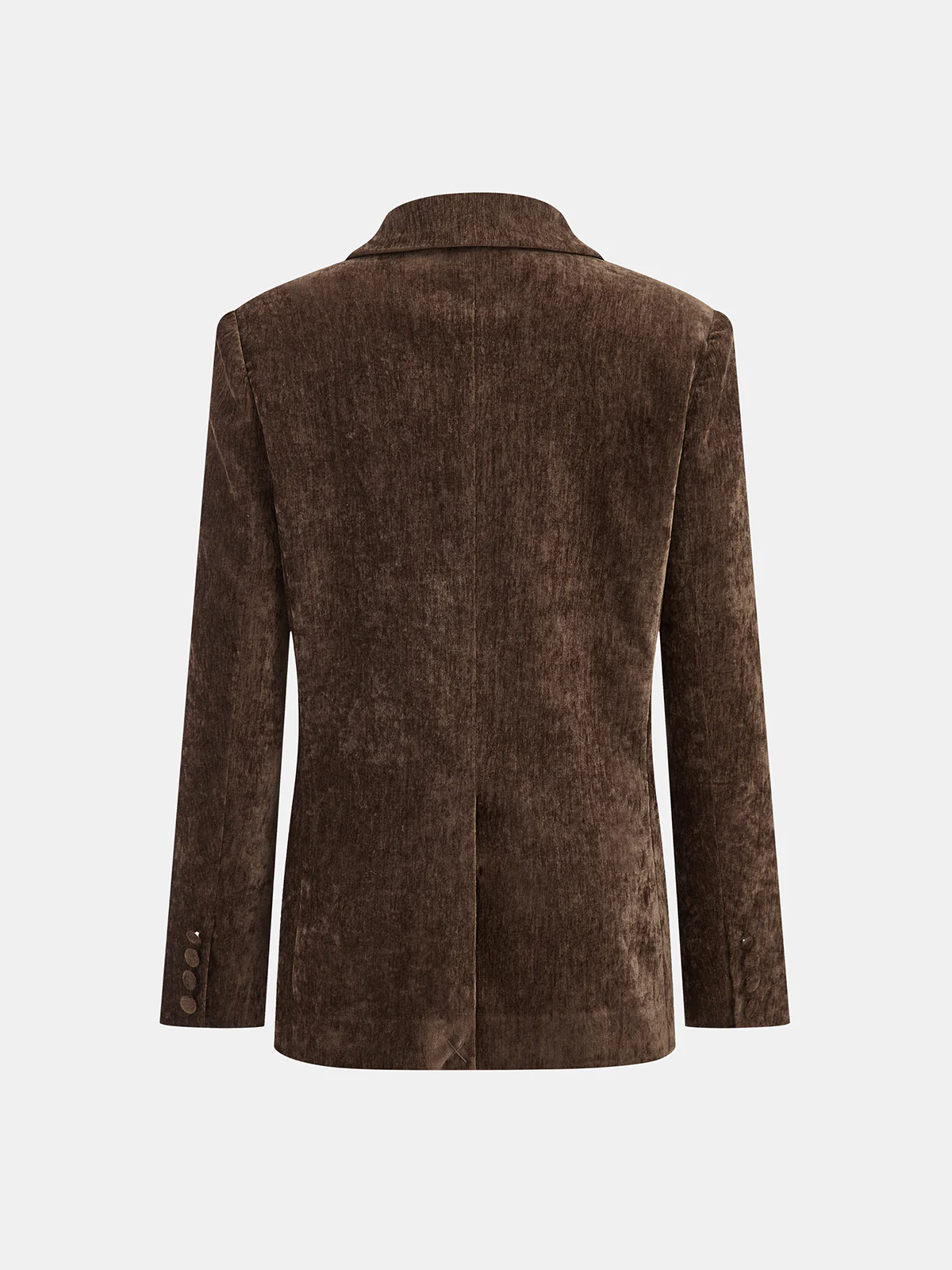 Double Breasted Velvet Blazer - Wholesalesil