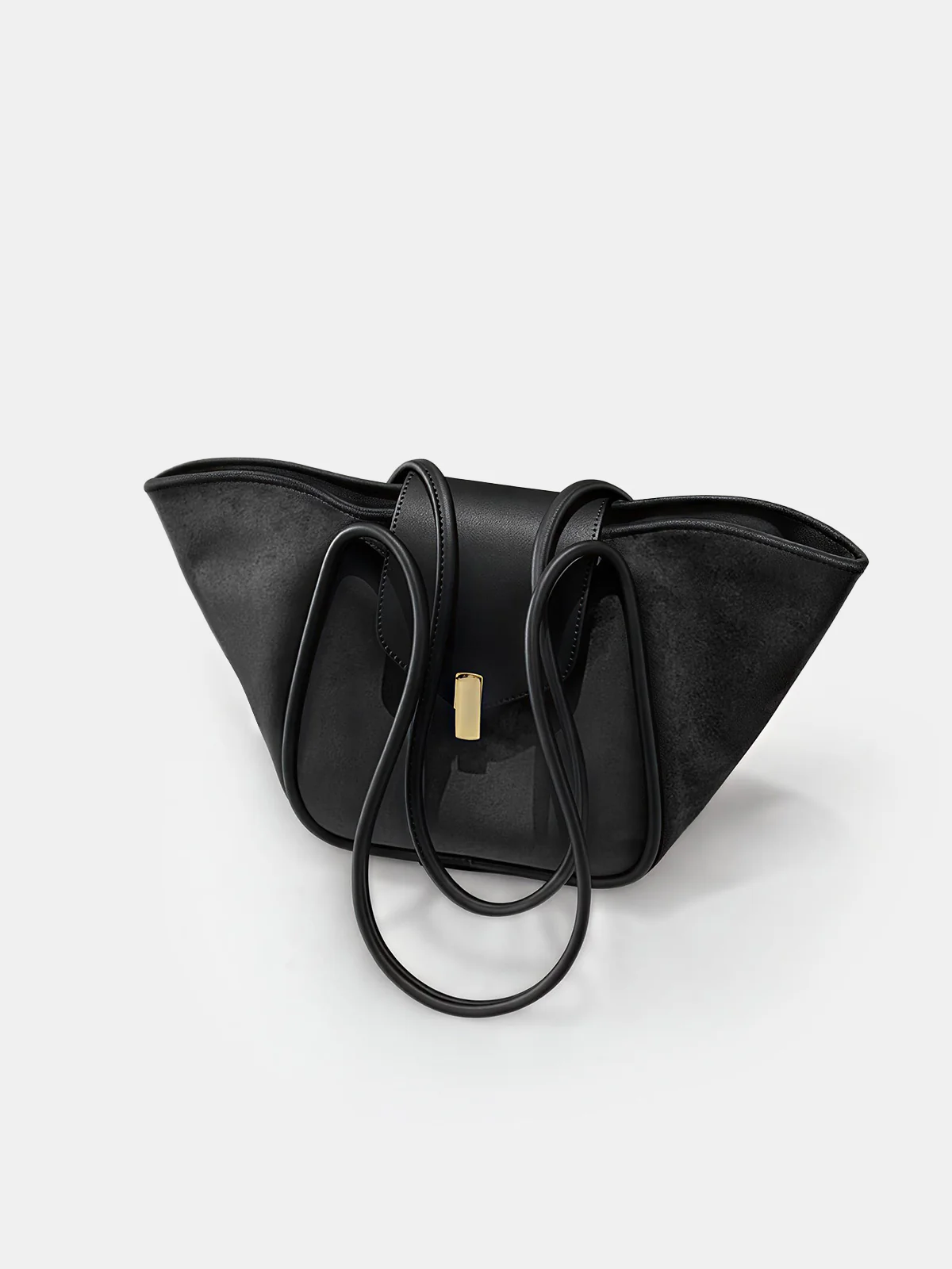 Minimalist Flap Clasp Shoulder Bag - Wholesalesil
