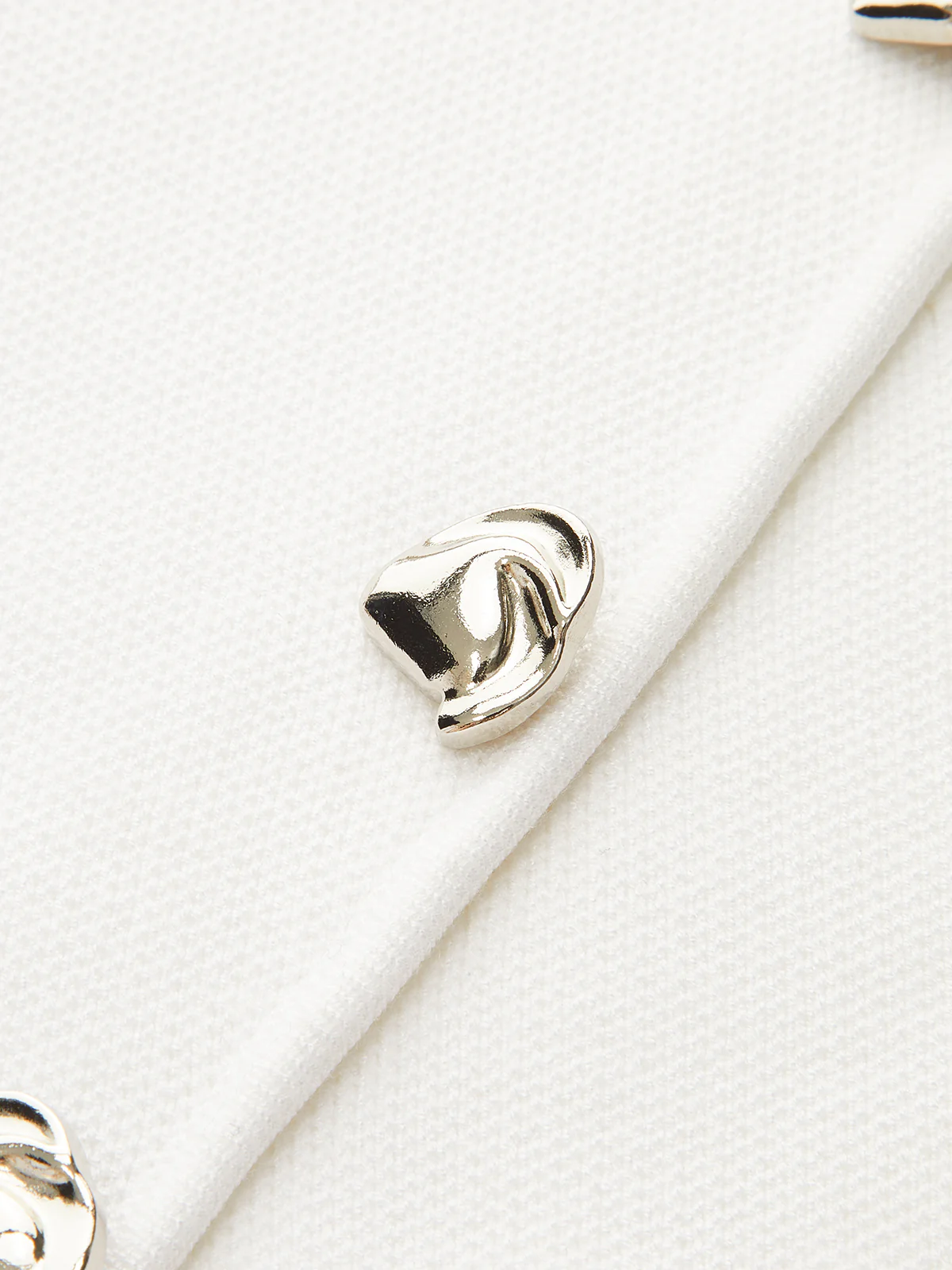 Sleeveless Slit Mini Dress with Metal Decor - Wholesalesil