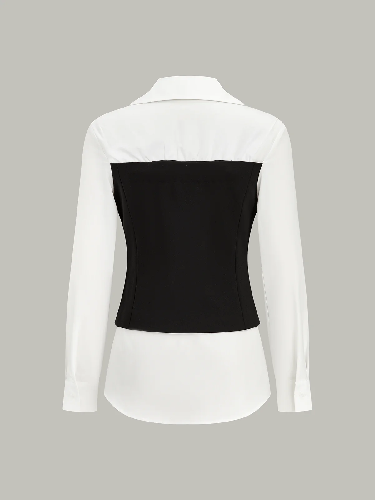 2 in 1 Long Sleeve Shirt - Wholesalesil