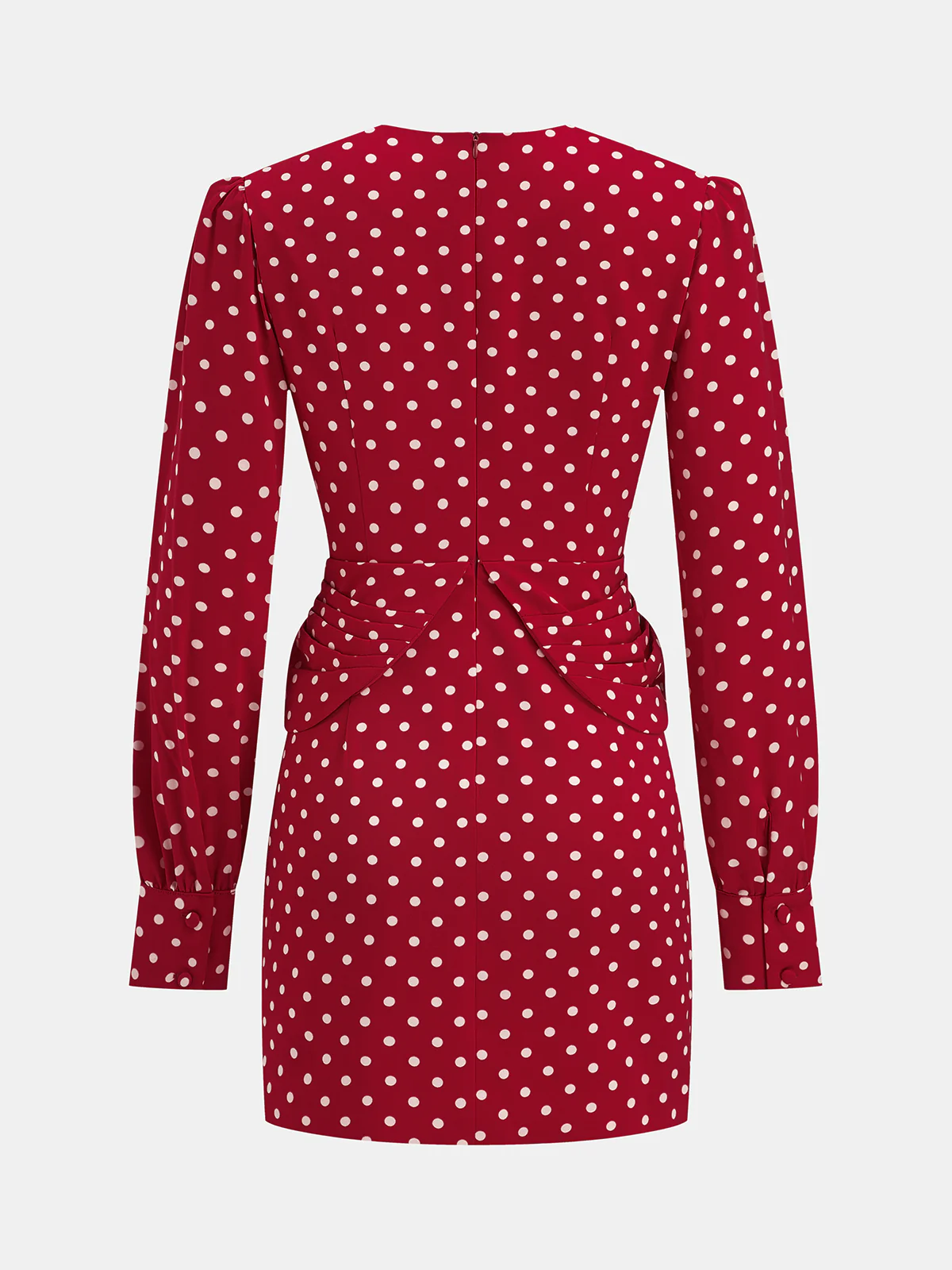 Polka Dot Rosette Top and Skirt Set - Wholesalesil