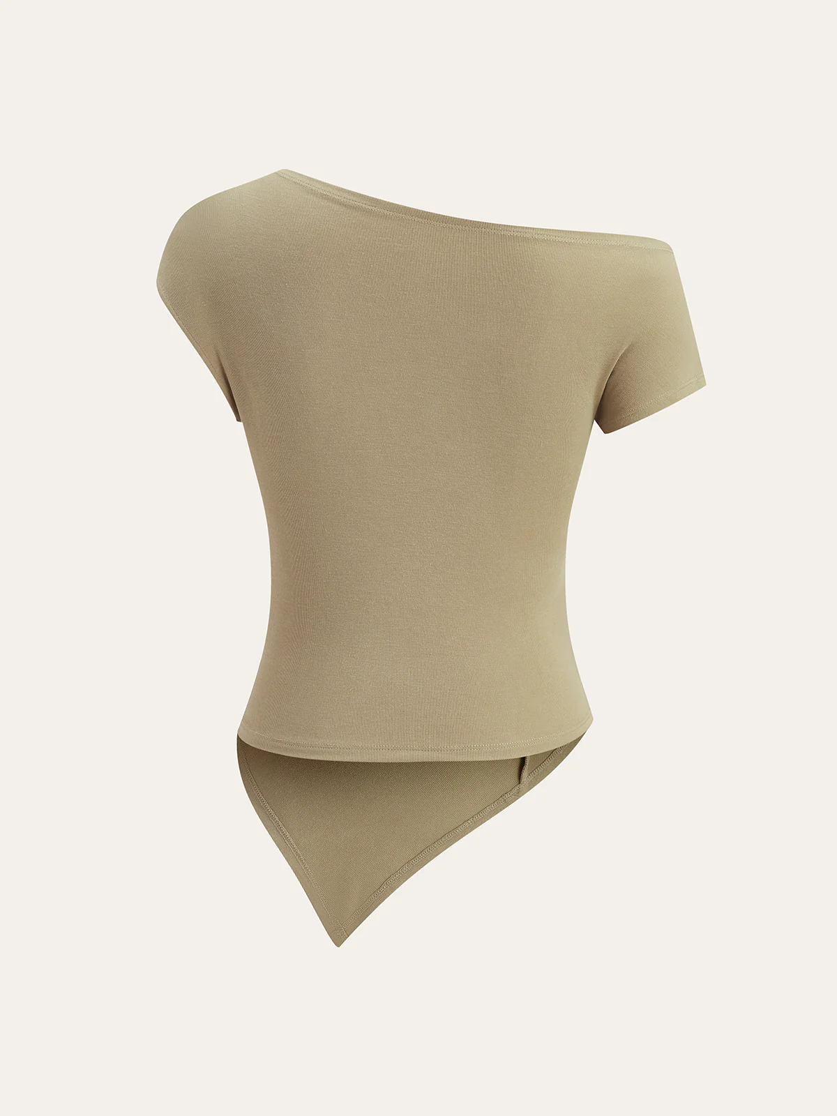 Asymmetrical Off-Shoulder Top - Wholesalesil