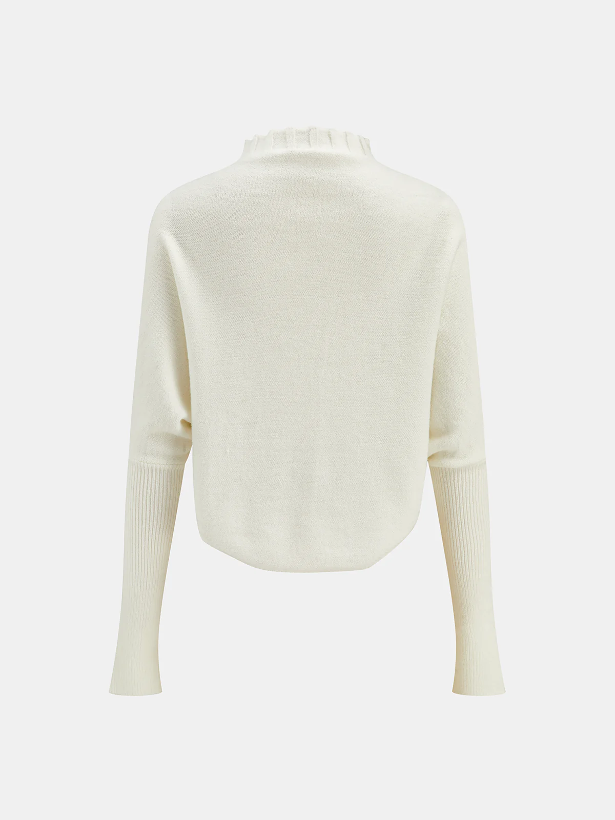 Floral Applique Knit Sweater - Wholesalesil